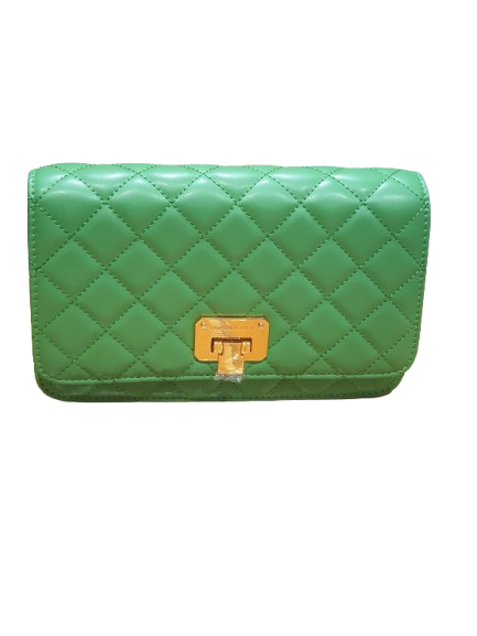 "Emerald Luxe Quilted Crossbody – Statement Style by Perfect fit trading"
