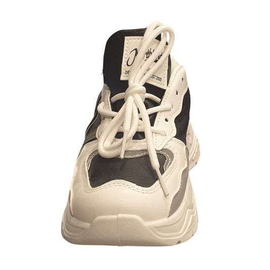 Chunky Style Casual Sneakers – Black/White