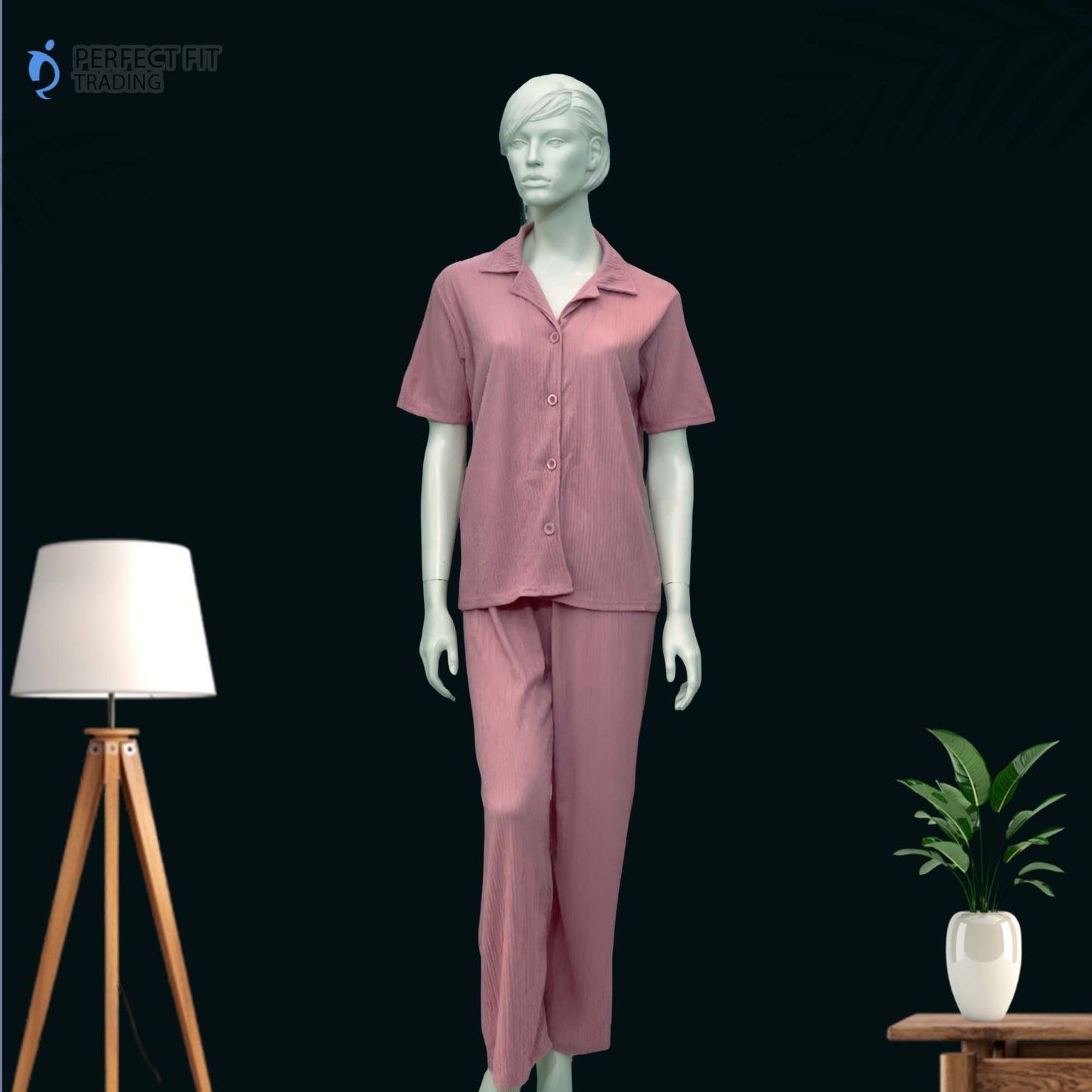 Ladies Two-Piece Cotton Set – Free Size – 100% Cotton – Perfect Fit Trading