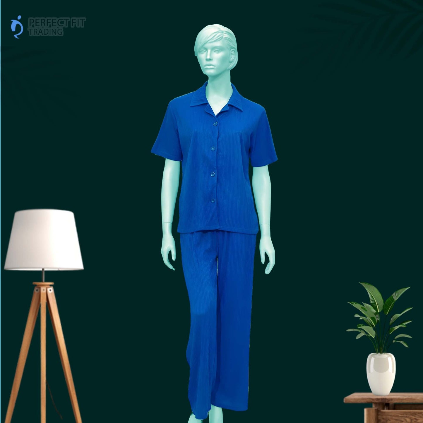 Ladies Two-Piece Cotton Set – Free Size – 100% Cotton – Perfect Fit Trading