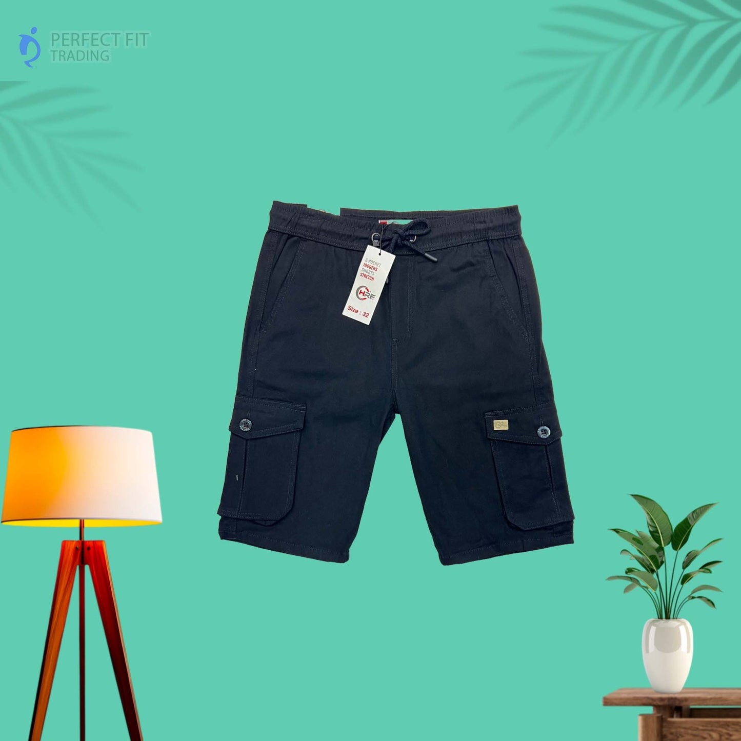 Perfect Fit  Trading– Cotton Cargo Shorts for Men Bahrain